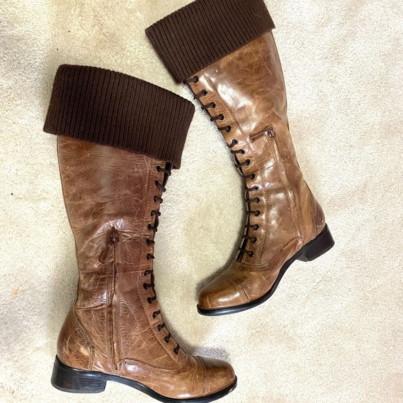 Cole Haan sweater top boots - Picture 2 of 12